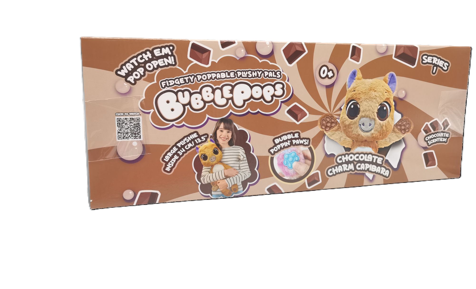 PELUCHE BUBBLE POPS CHOCOLATE CHARM CAPIBARA - 7