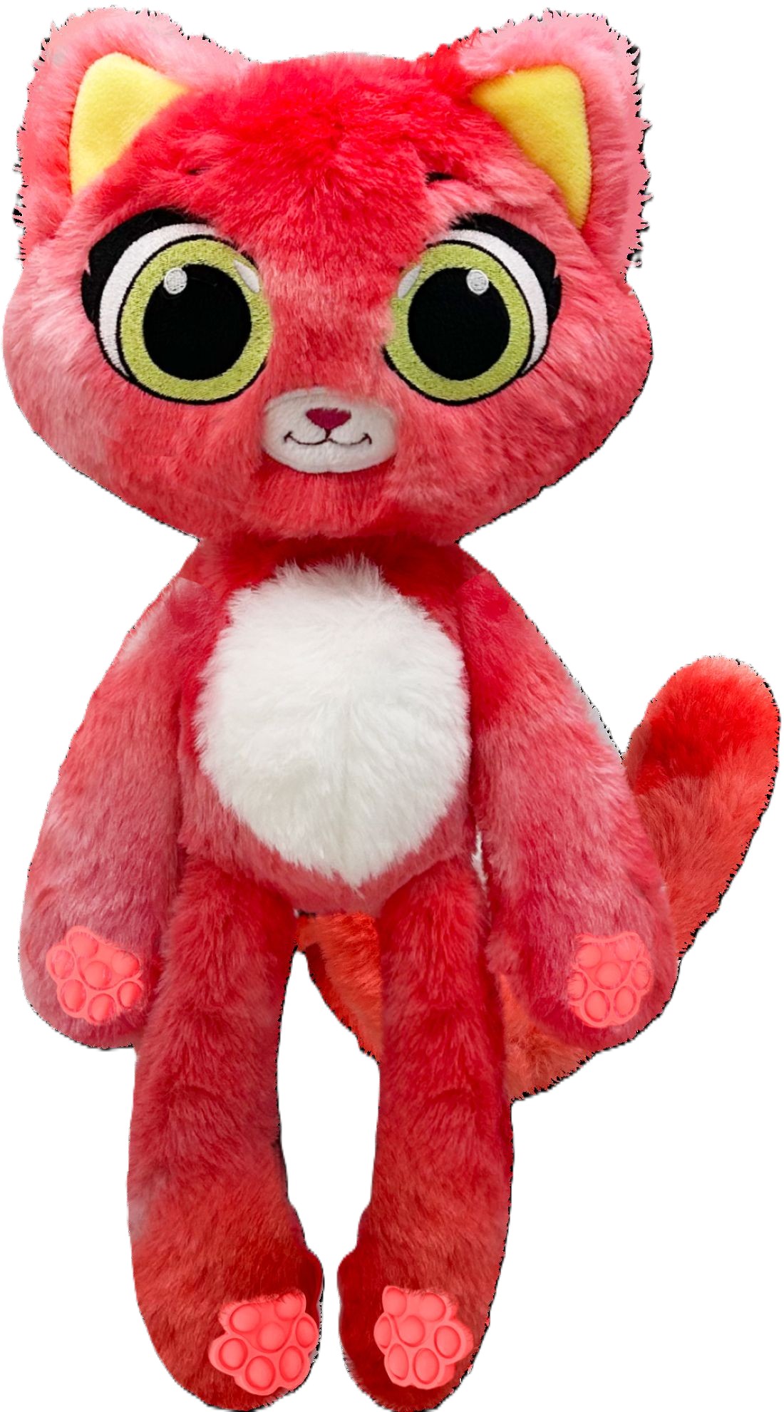 PELUCHE BUBBLE POPS GRAPEFRUIT GLIMMER CAT - 1