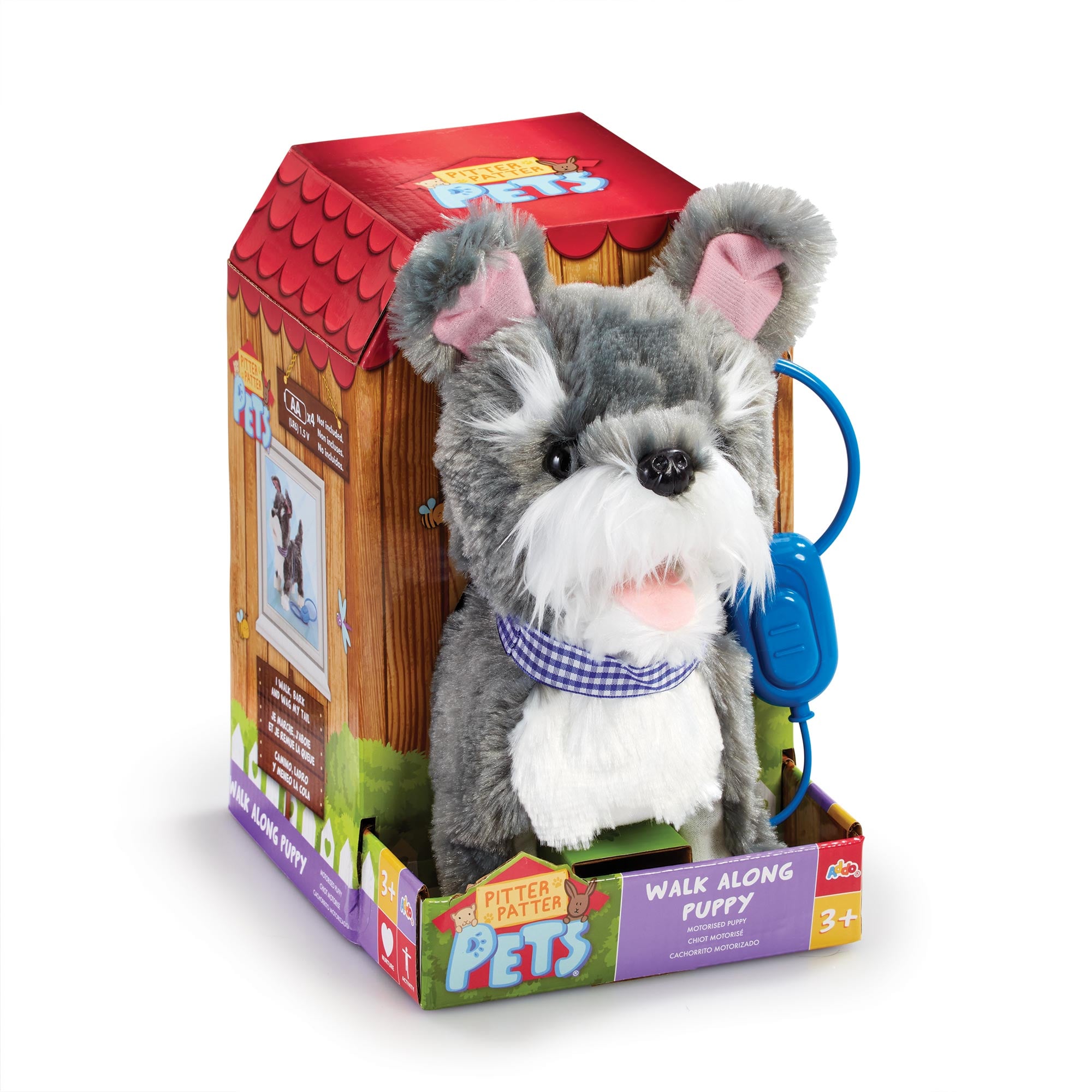 PELUCHE PITTER PATTER PETS SCOTTIE CAMINA Y LADRA - 4