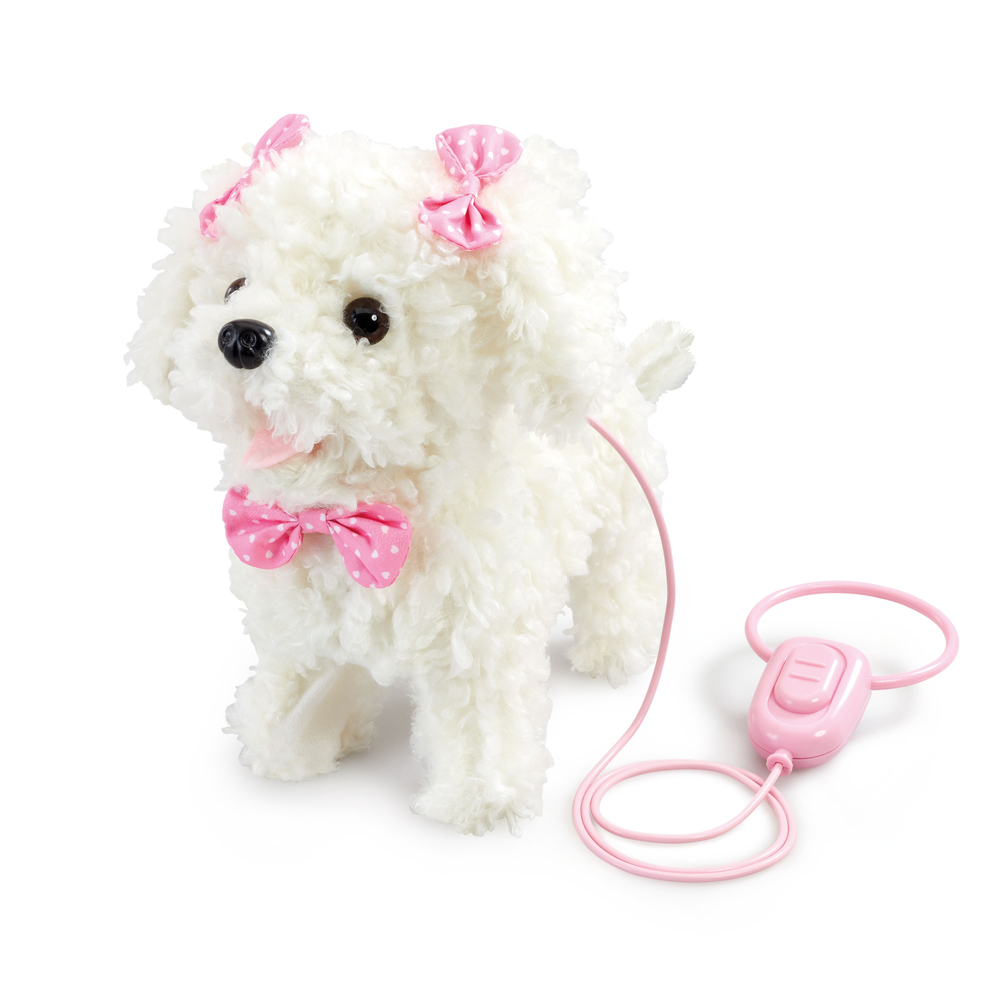 PELUCHE PITTER PATTER PETS POODLE CAMINA Y LADRA - 2