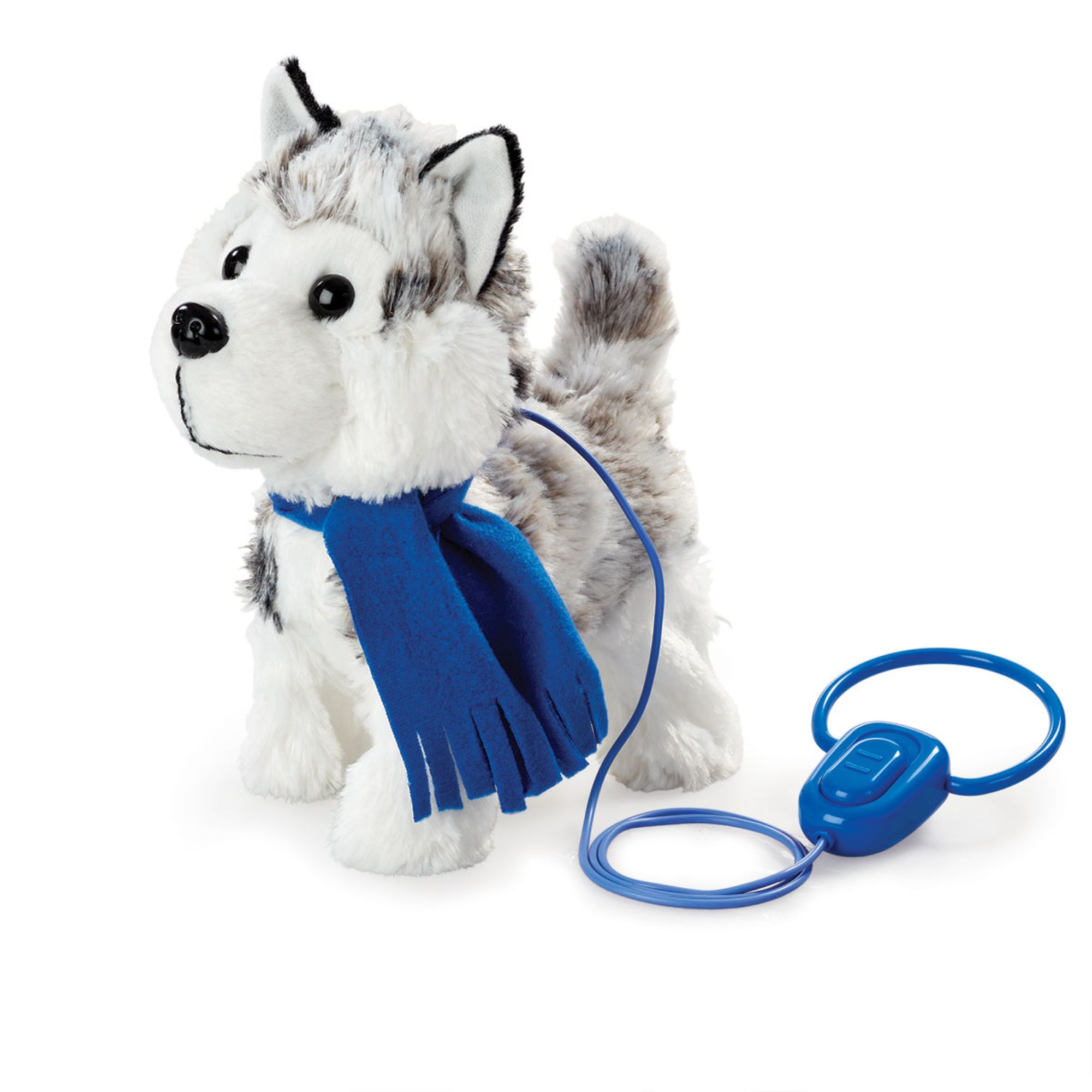 PELUCHE PITTER PATTER PETS HUSKY CAMINA Y LADRA - 2