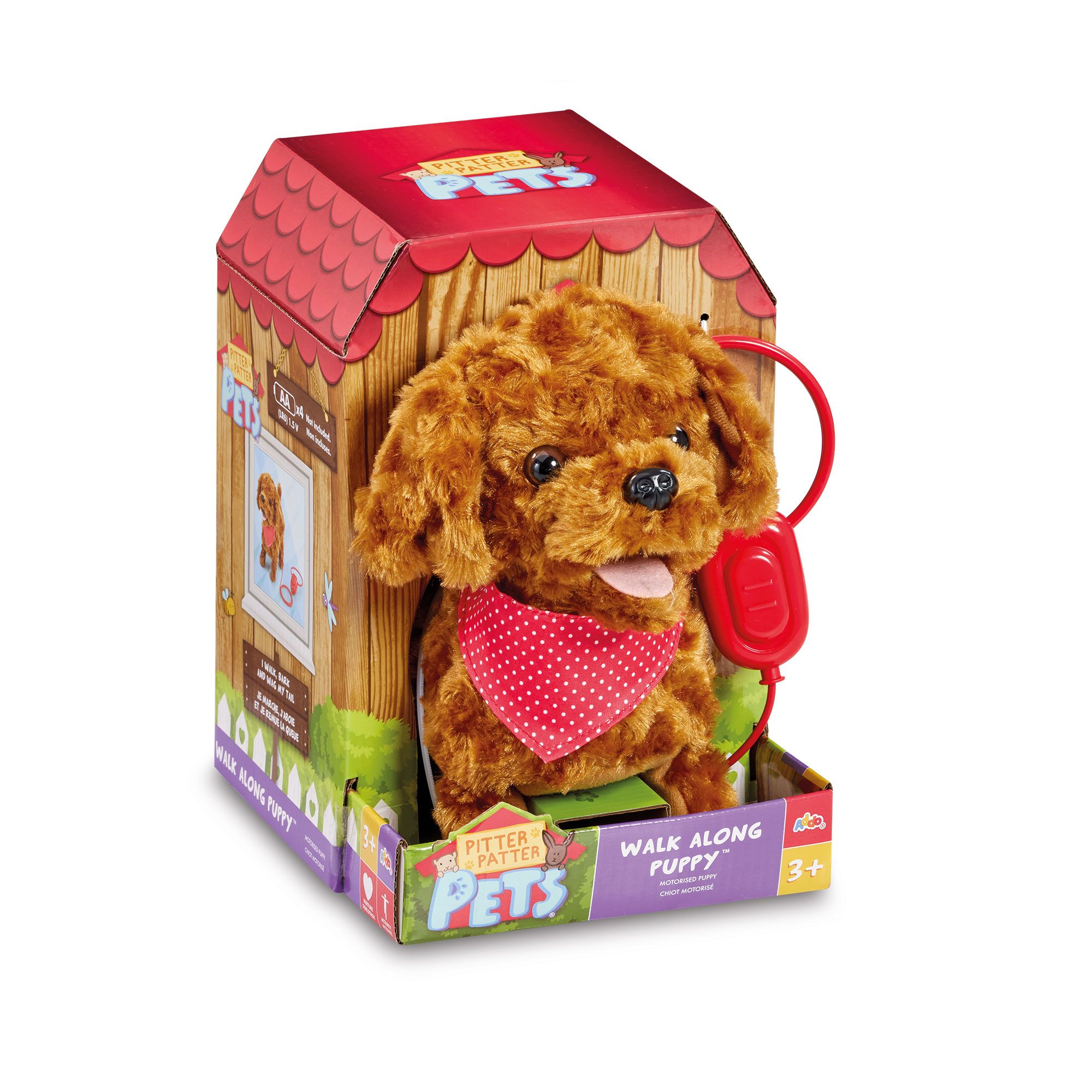 PELUCHE PITTER PATTER PETS COCKER CAMINA Y LADRA - 5