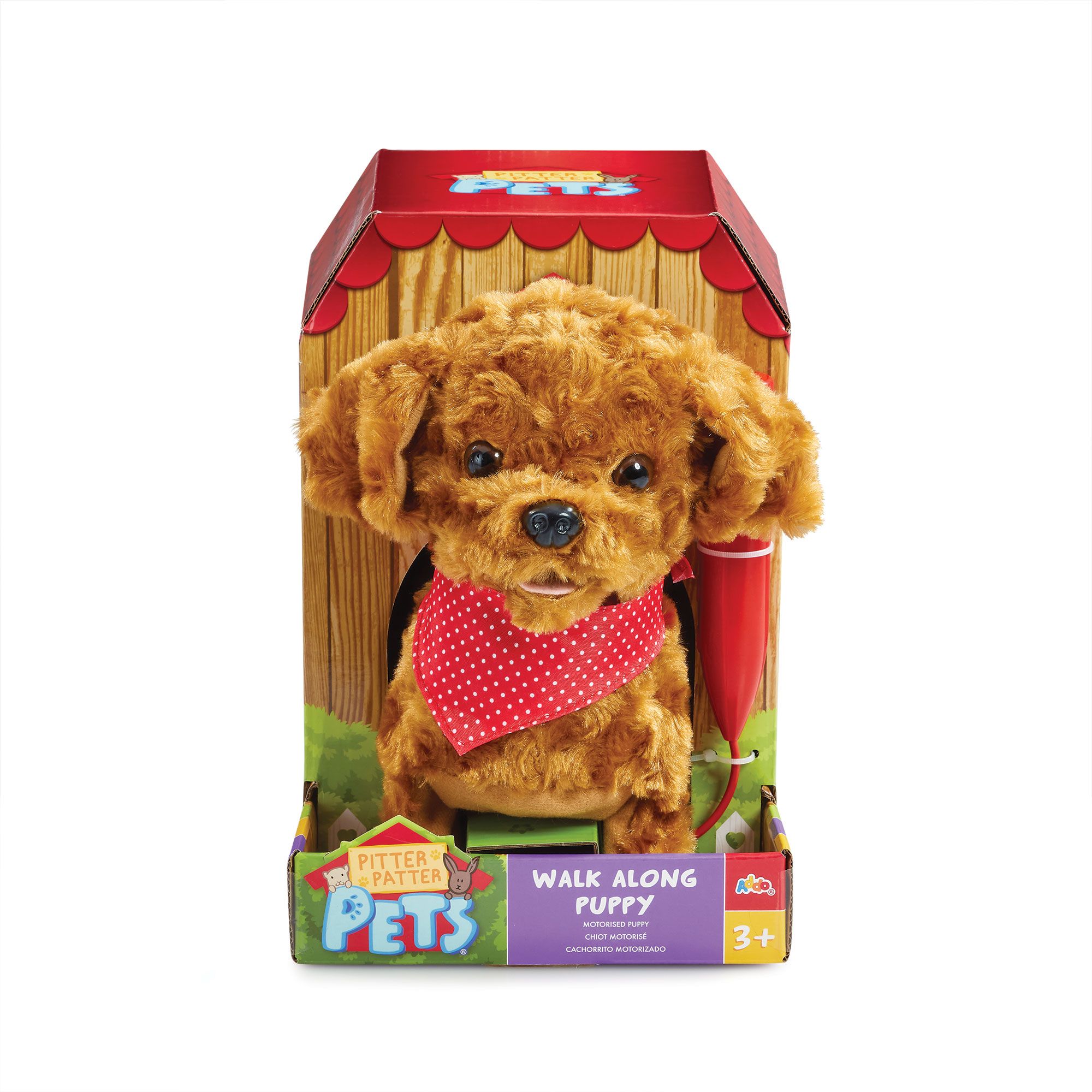 PELUCHE PITTER PATTER PETS COCKER CAMINA Y LADRA - 6