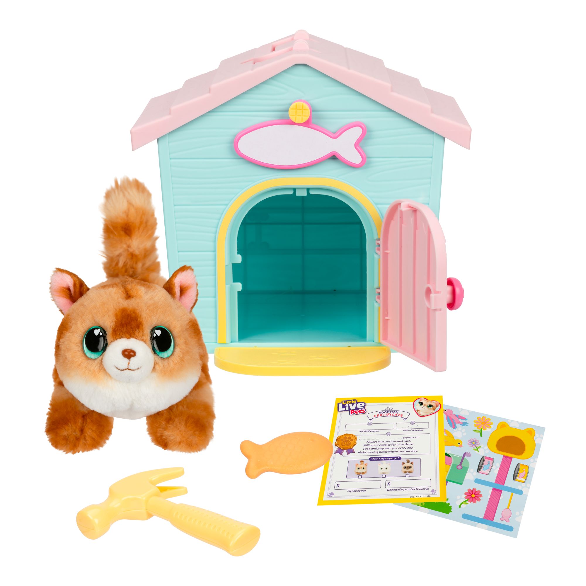 LITTLE LIVE PETS CASA GATITOS MINI SORPRESA - 2