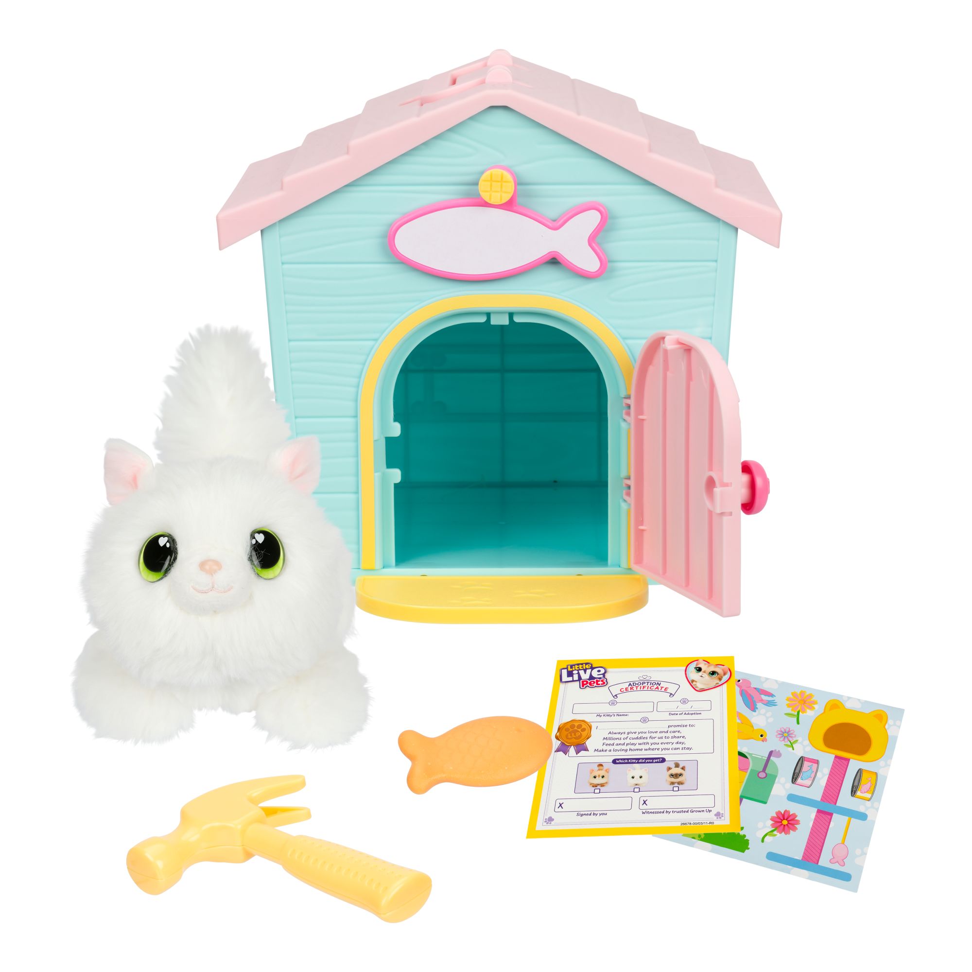 LITTLE LIVE PETS CASA GATITOS MINI SORPRESA - 4