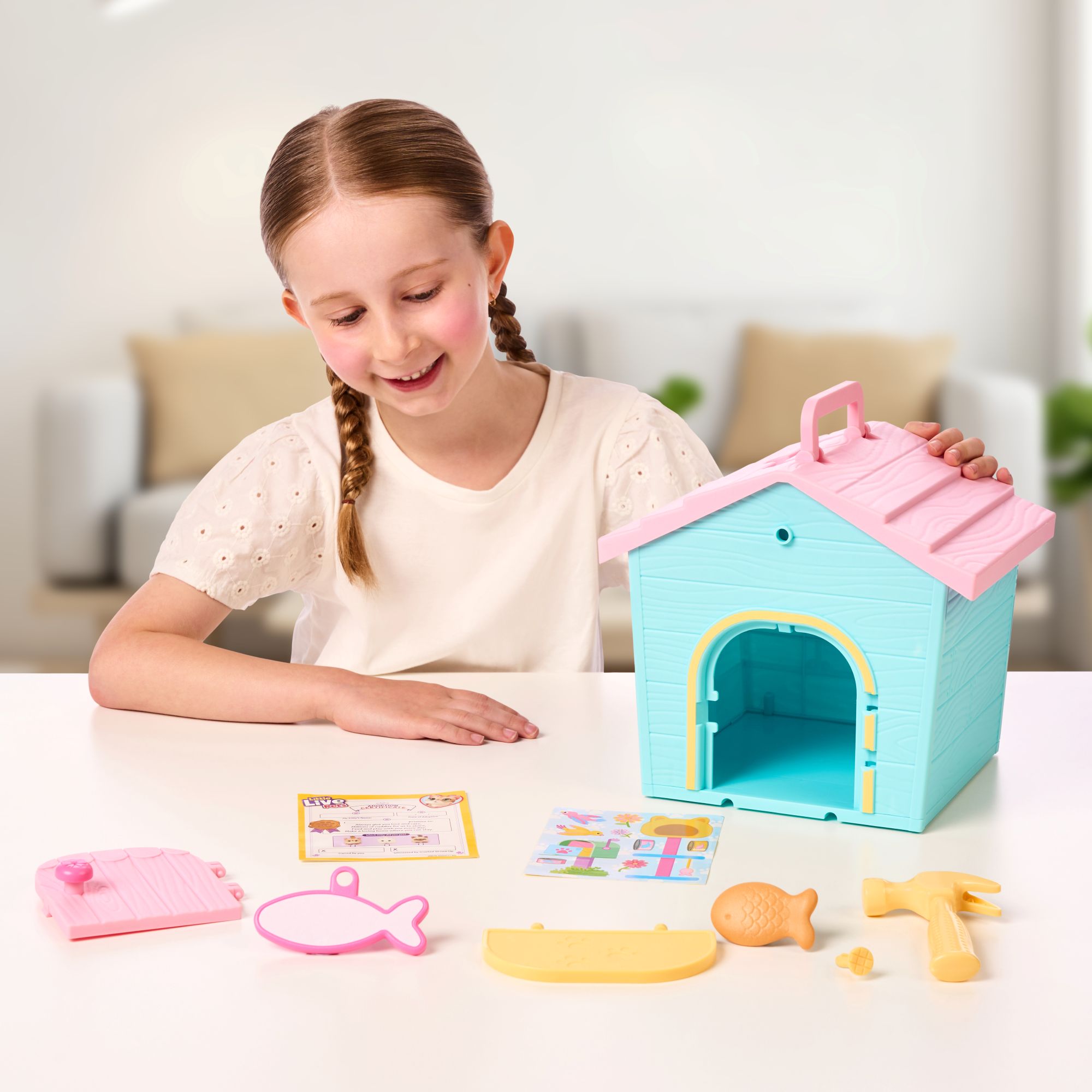 LITTLE LIVE PETS CASA GATITOS MINI SORPRESA - 7