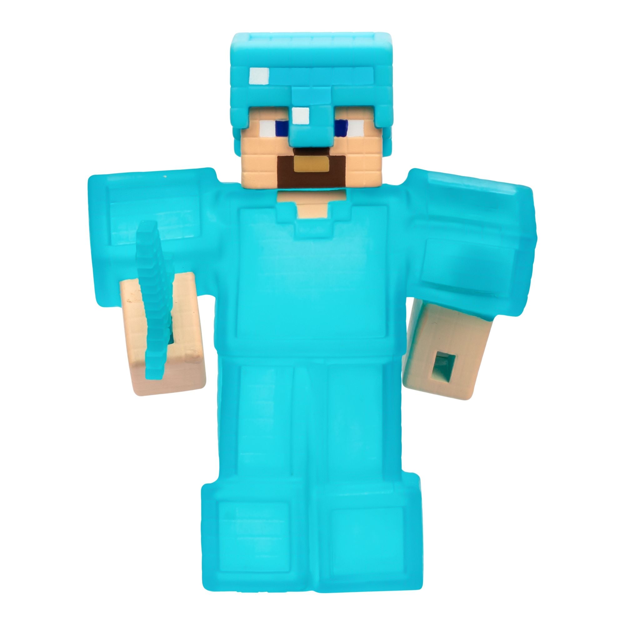 GOO JIT ZU MINECRAFT STEVE DIAMANTE FIGURA ESTIRABLE - 3