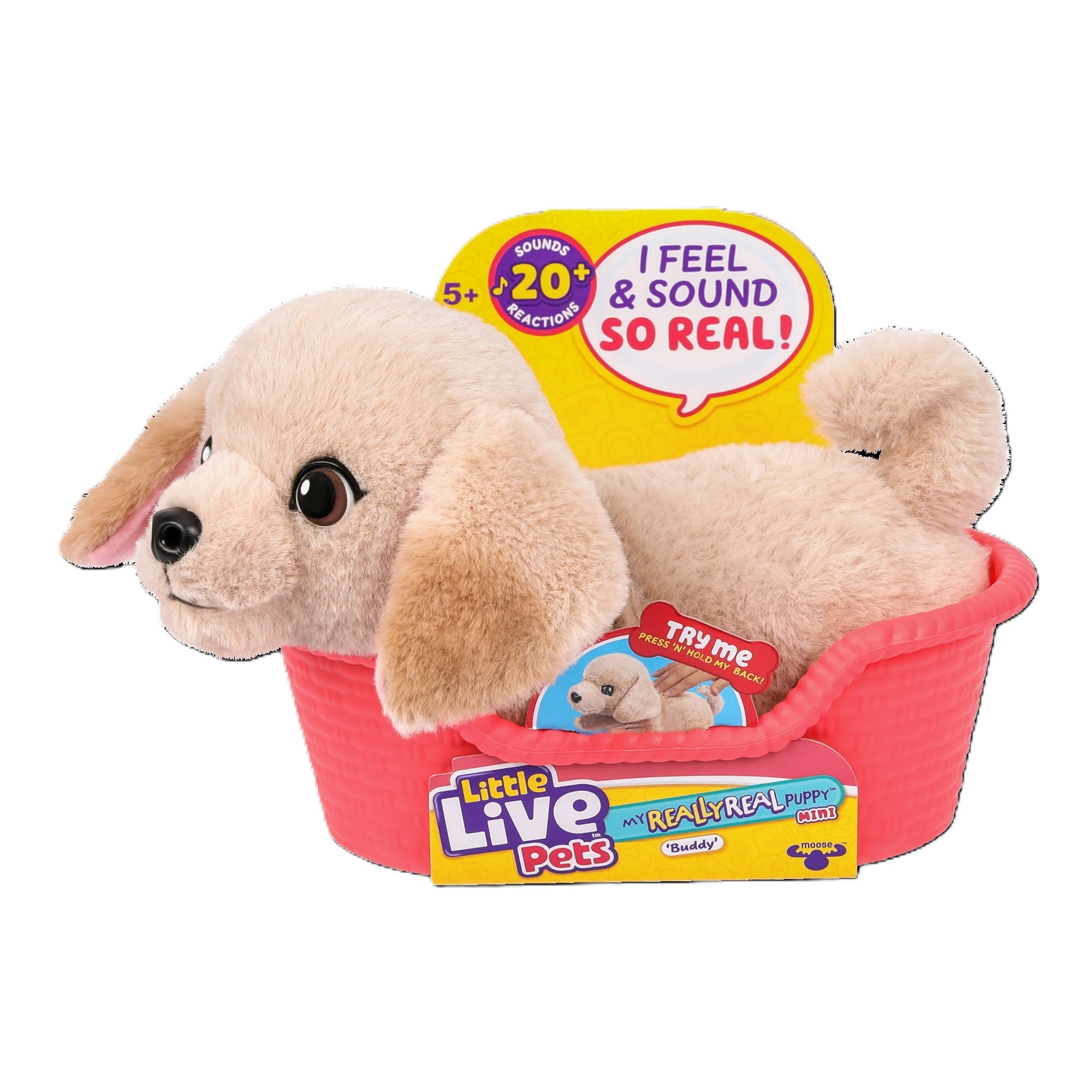 LITTLE LIVE PETS CACHORRO MINI LABRADOR BUDDY - 1