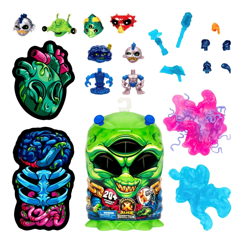 TREASURE X DISSECTION S2 MINI ALIENS 20 SORPRESAS - 2
