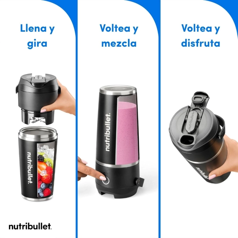 LICUADORA PORTATIL NUTRIBULLET FLIP - 3