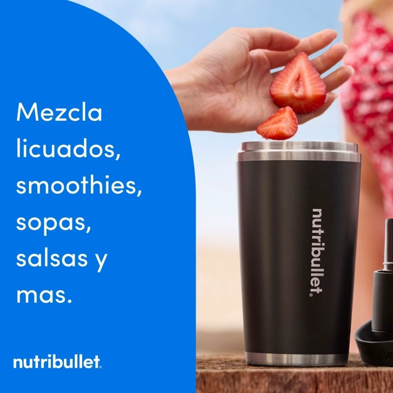 LICUADORA PORTATIL NUTRIBULLET FLIP - 8