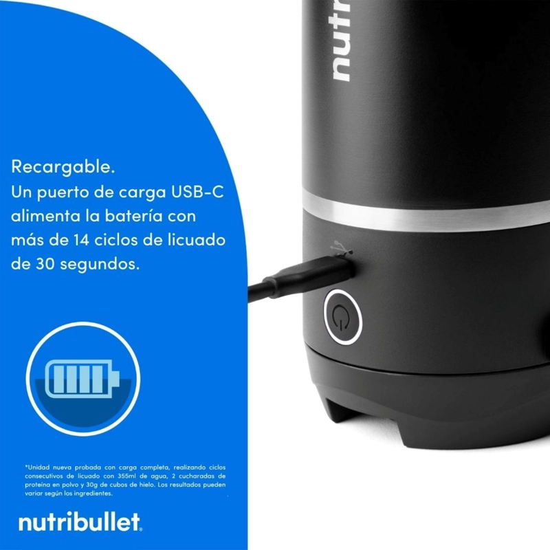 LICUADORA PORTATIL NUTRIBULLET FLIP - 13