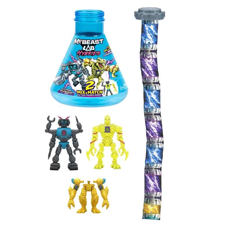 MR BEAST LAB HYBRIDS FIGURA DE ACCION X 2 - 3