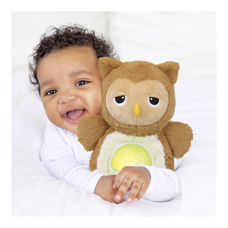 PELUCHE BUHO LUCES Y SONIDOS RELAJANTES - 7