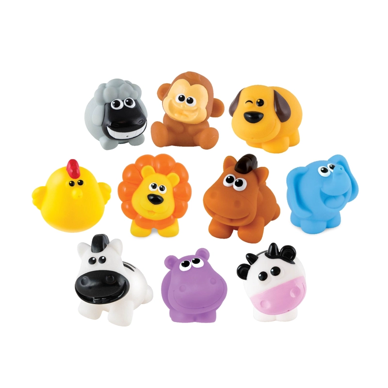 CONJUNTO DE MIS AMIGOS ANIMALES - 10PZ - 5