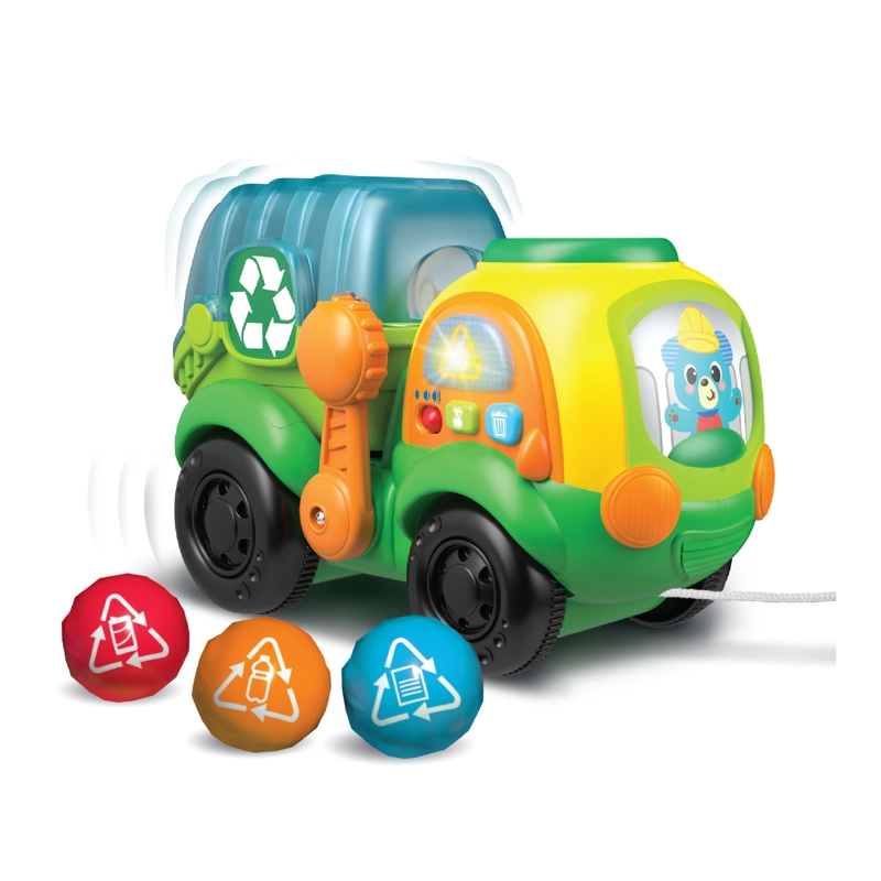 CAMION DE RECICLAJE DE ARRASTRE GO GREEN - 5