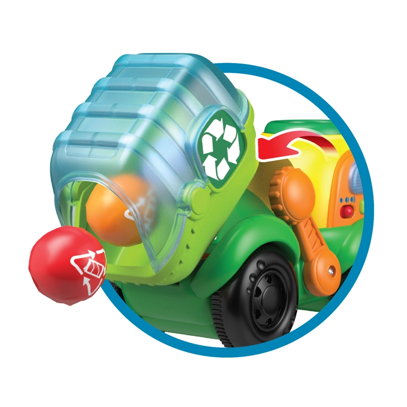 CAMION DE RECICLAJE DE ARRASTRE GO GREEN - 8