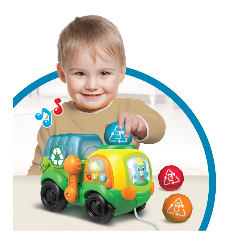 CAMION DE RECICLAJE DE ARRASTRE GO GREEN - 9
