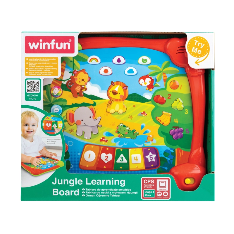 TABLERO DE APRENDIZAJE DE LA JUNGLA - 1