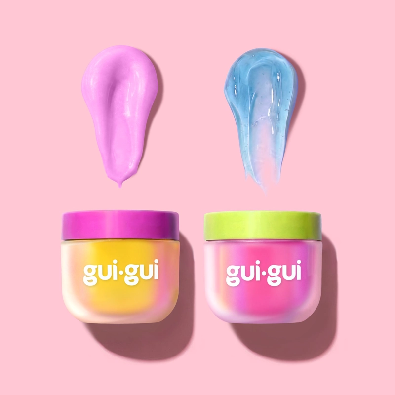 KIT SLIME GUI GUI DELUXE FRUITY GLOW DOBLE PACK - 4