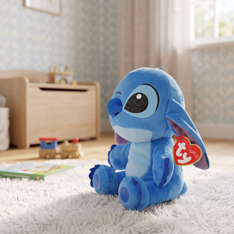 PELUCHE DISNEY STITCH 30 CM  SUAVE Y TIERNO - 4