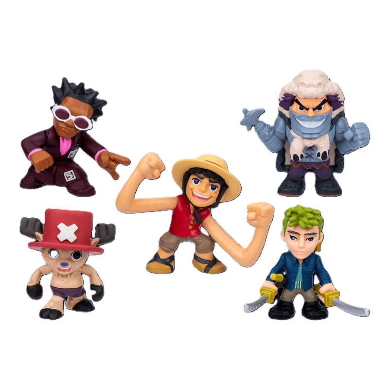 ONE PIECE FIGURAS DE ACCION MINI SET 5 PIEZAS - 2