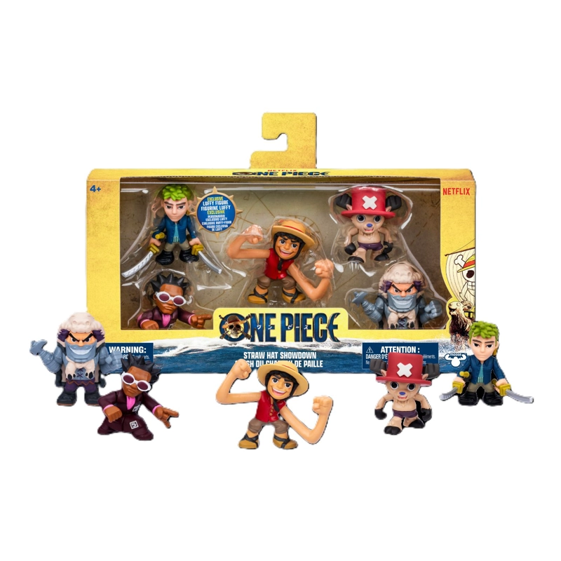 ONE PIECE FIGURAS DE ACCION MINI SET 5 PIEZAS - 3