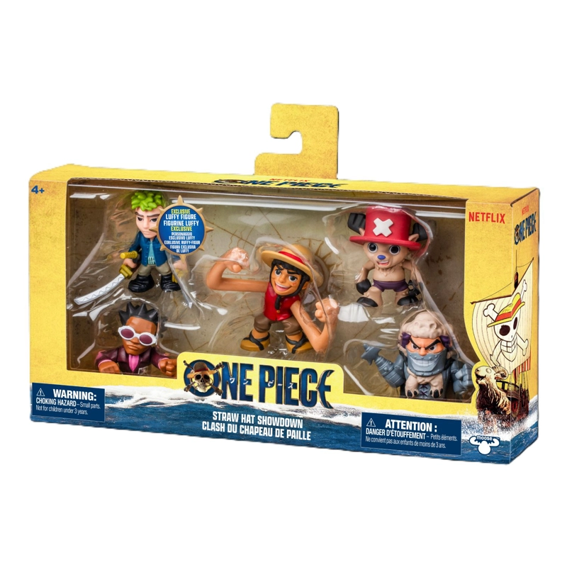 ONE PIECE FIGURAS DE ACCION MINI SET 5 PIEZAS - 4