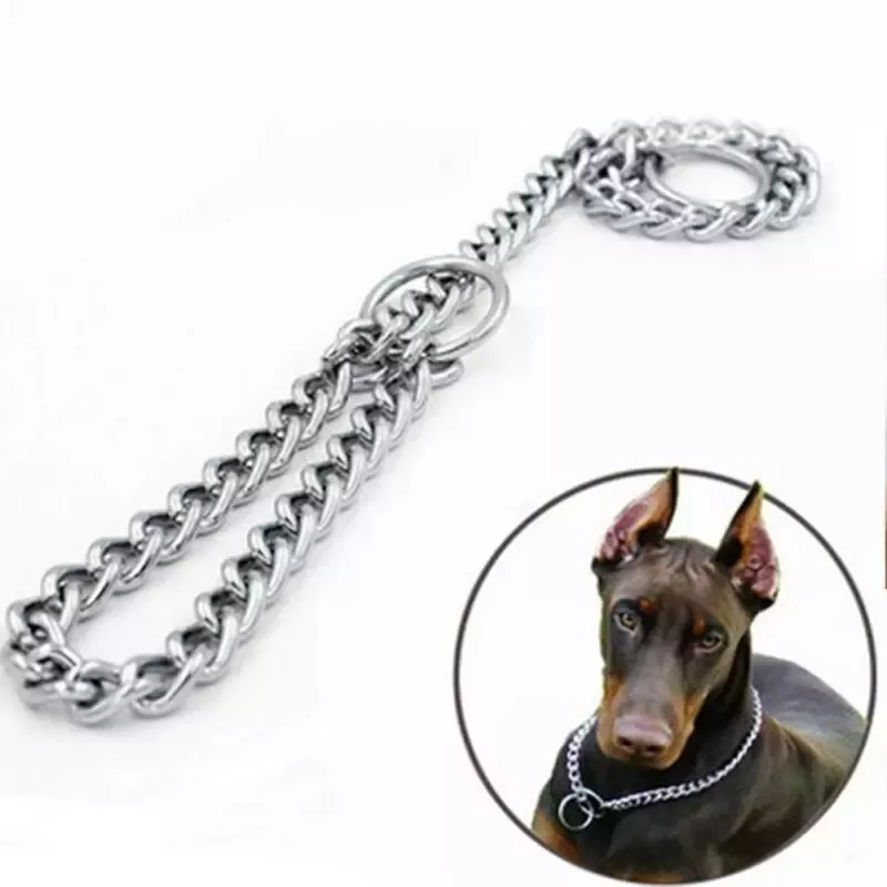 COLLAR DE ADIESTRAMIENTO METÁLICO, PARA PERRO 65 CM. - 4