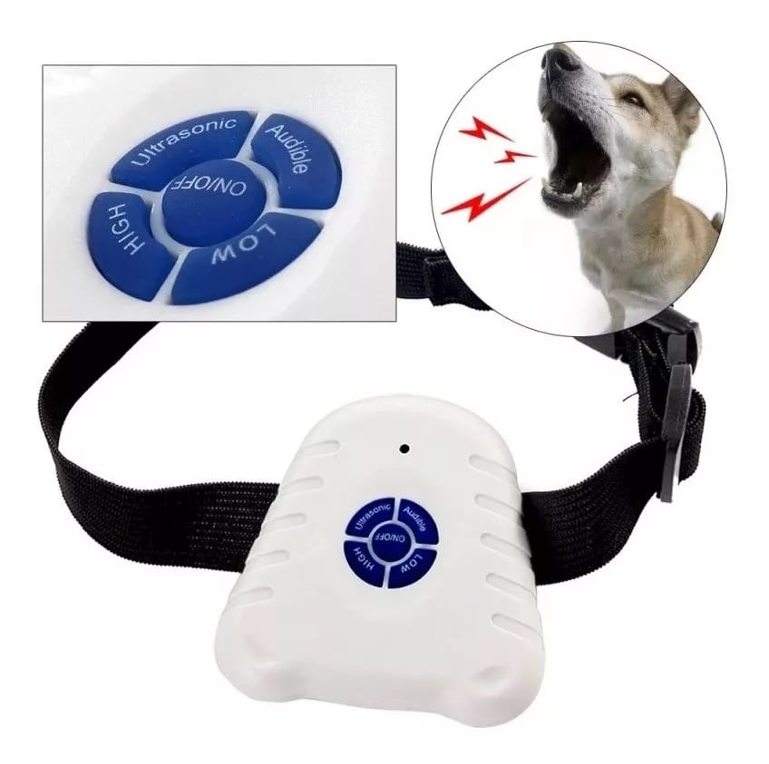 COLLAR ANTILADRIDOS CON ULTRASONIDO, PARA PERROS, MASCOTAS. - 2
