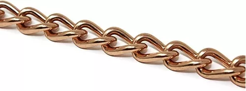 COLLAR DE ADIESTRAMIENTO METÁLICO, PARA PERRO 70 CM, DORADO - 5