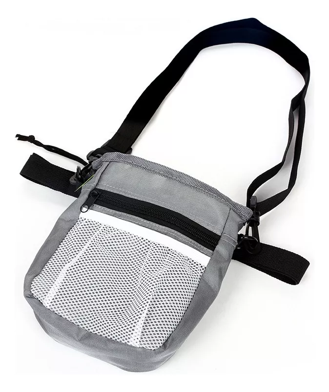 BOLSO TRANSPORTADOR PERROS SNACK PREMIOS PASEO ENTRENAMIENTO DEFENSOR FOREVER NEGRO - 5