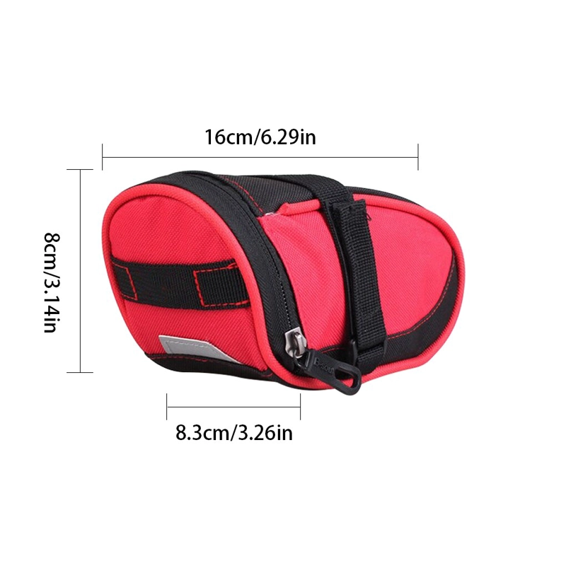 BOLSO ESTUCHE IMPERMEABLE PARA BICICLETAS, SE UNE AL SILLIN. - 2