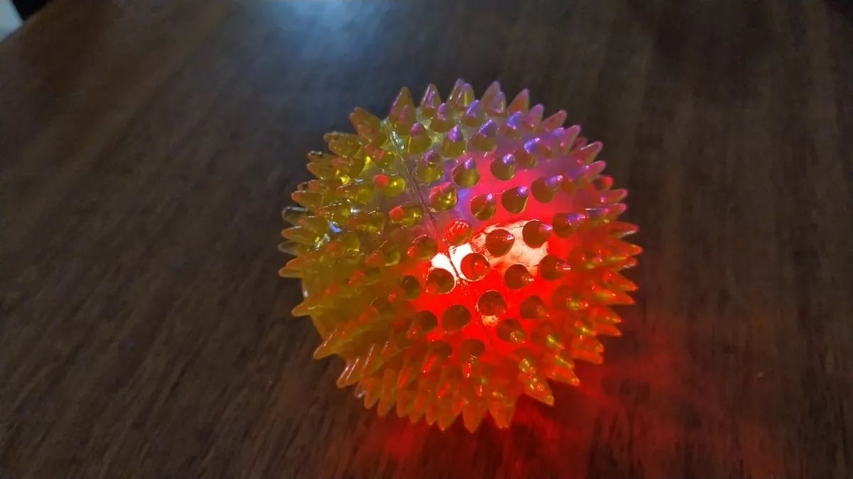 PELOTAS CON SONIDO Y LUZ LED PARA PERROS Y GATOS, MASCOTAS - 3