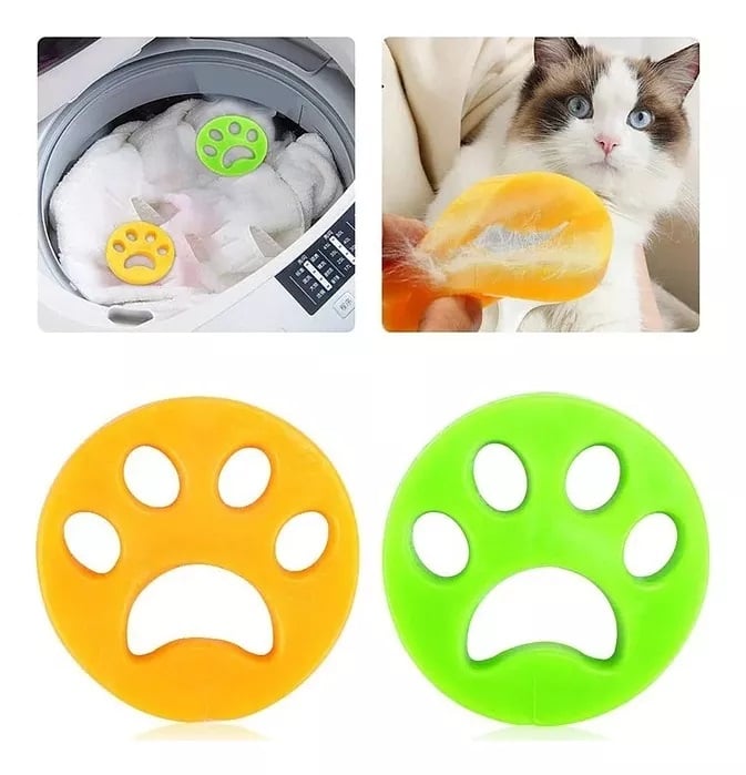REMOVEDOR PELO GATOS, PERROS PARA LAVADORA SECADORA (2 UNID) - 2