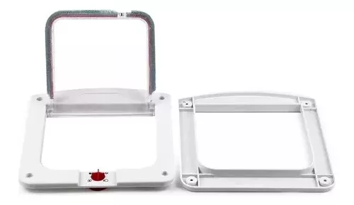 PUERTA ABATIBLE PARA PERROS GATOS PEQUEÑOS (PETDOORS). - 2