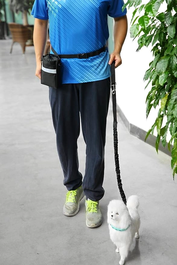 CORREA PERROS GATOS CORRER TU RUNNING SANTIAGO DEFENSOR FOREVER NEGRO - 4