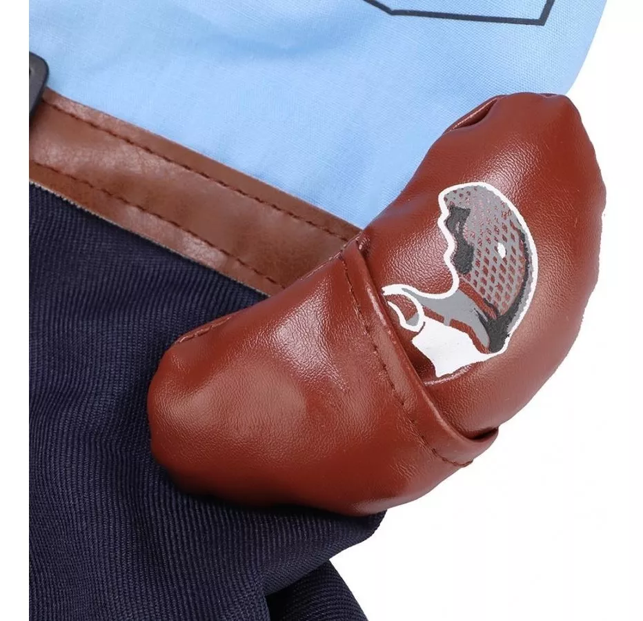 DISFRAZ PERROS GATOS POLICIA DEFENSOR FOREVER TALLA M - 4