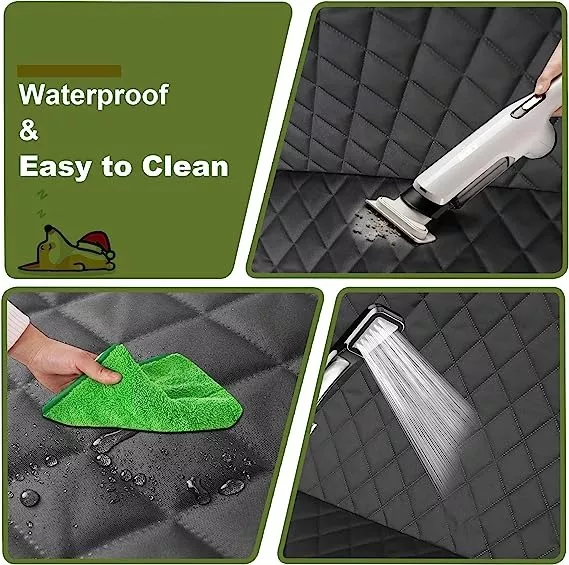 CUBRE ASIENTO DEFENSOR FOREVER PARA MASCOTAS (FUNDA PROTECTORA PARA AUTOS) COLOR NEGRO - 5
