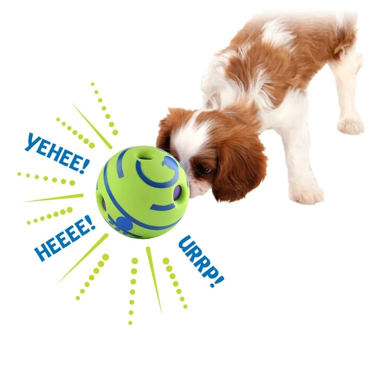 JUGUETE PELOTA CON SONIDOS PARA PERROS MASCOTAS - 4
