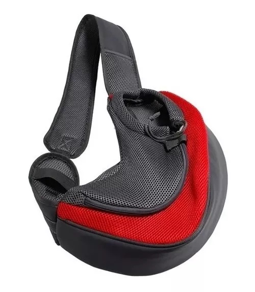BOLSO BANANO TRANSPORTADOR PARA MASCOTAS GATOS Y PERROS - 1