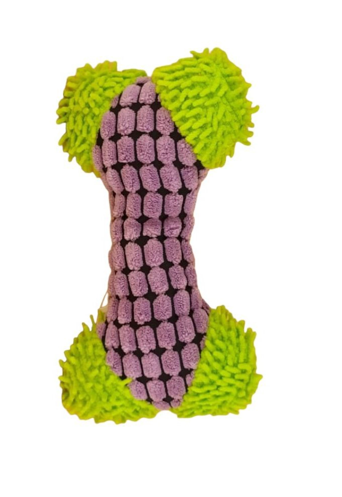 PELUCHE PARA MASCOTA SONORO CON FORMA DE HUESO - 1