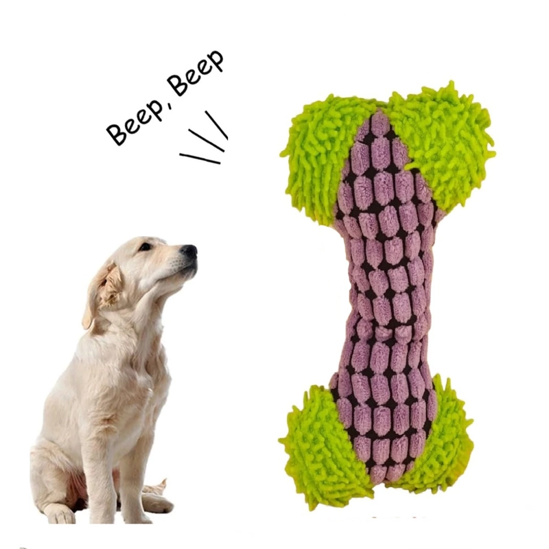 PELUCHE PARA MASCOTA SONORO CON FORMA DE HUESO - 4