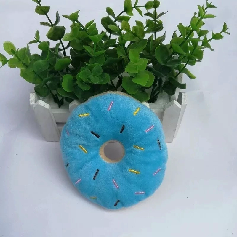 PELUCHE PARA MASCOTA DE FORMA DE DONAS CON SONIDO - 2