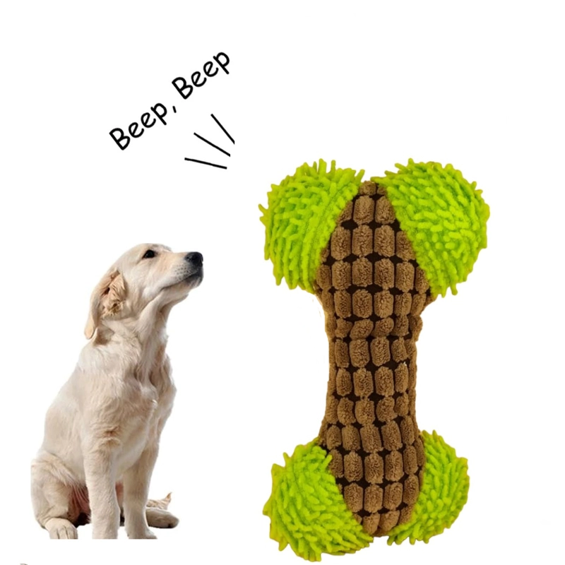 PELUCHE PARA MASCOTA SONORO CON FORMA DE HUESO - 2