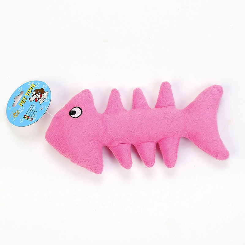 PELUCHE PARA MASCOTAS DE FORMA DE PEZ - 2