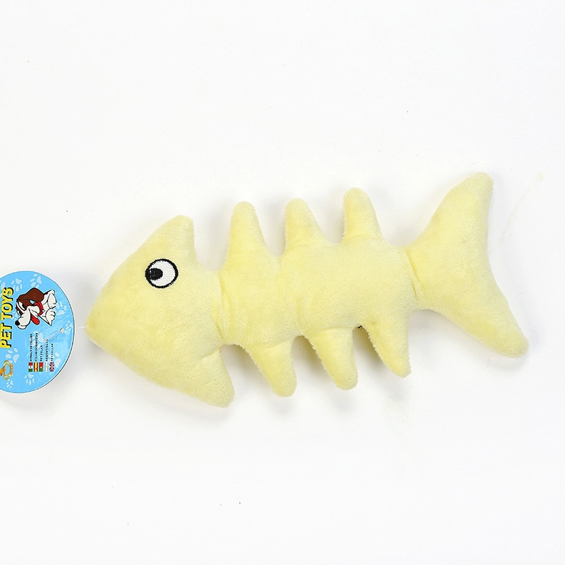 PELUCHE PARA MASCOTAS DE FORMA DE PEZ - 2