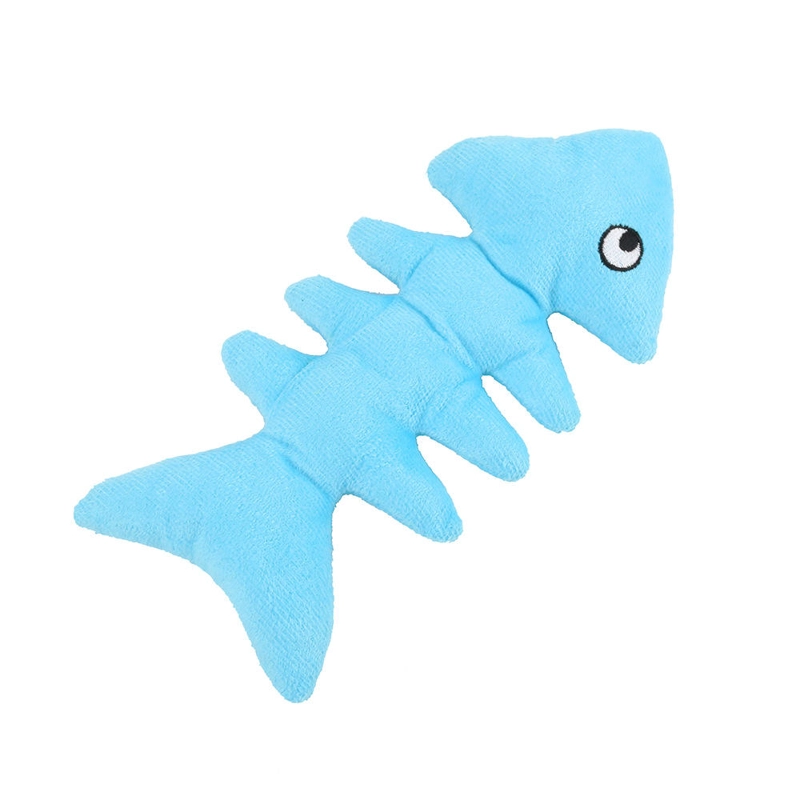 PELUCHE PARA MASCOTAS DE FORMA DE PEZ - 2