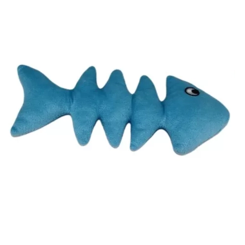 PELUCHE PARA MASCOTAS DE FORMA DE PEZ - 4