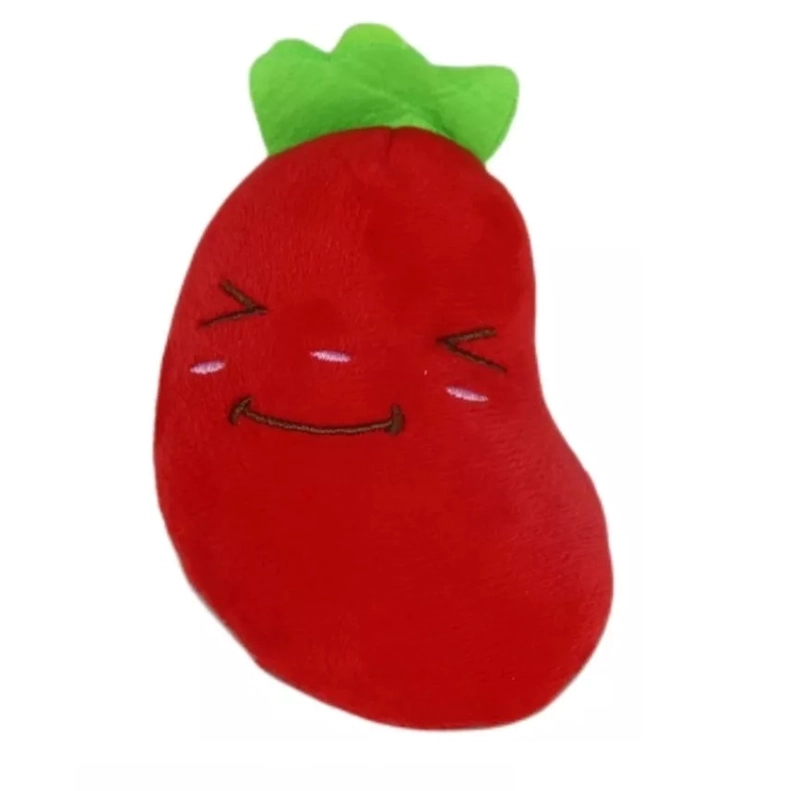 PELUCHE PARA MASCOTA SONORO DE FORMA DE BERENJENA CON SONIDO - 1